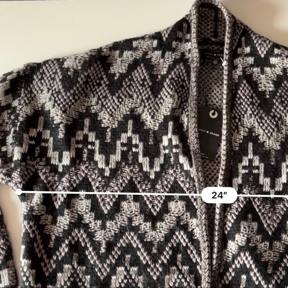 Lucky Brand Women’s Open Front Cardigan size L - Picture 9 of 9